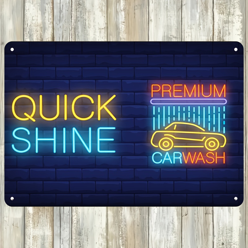Auto Repair Shop Design - Insegna al Neon 