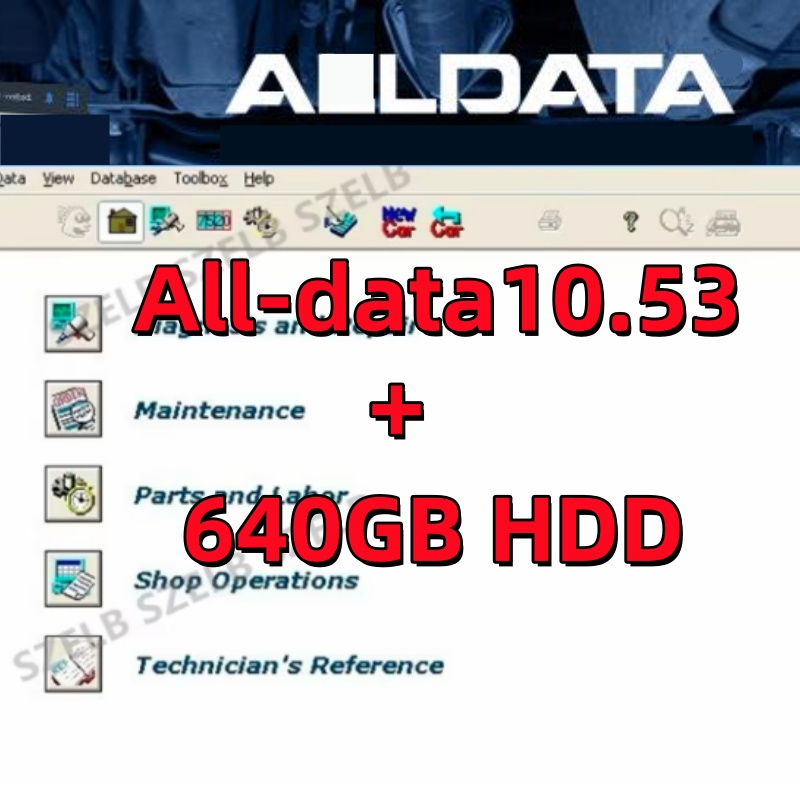 Auto Repair Shop Software - Nuovissimo software di riparazione offline Alldata