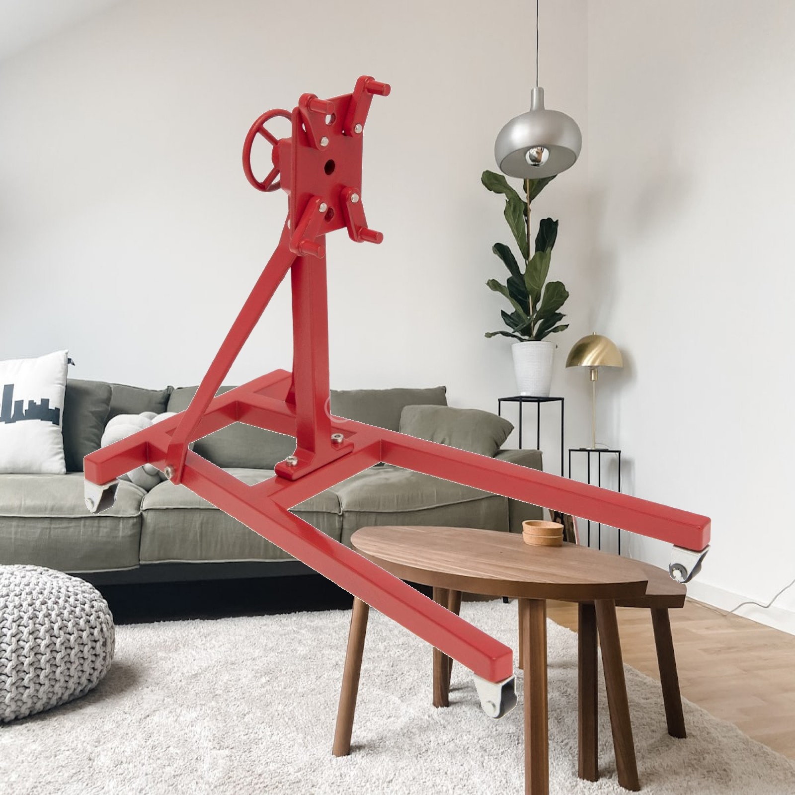 Engine Hoist Crane - Gru a motore in metallo con