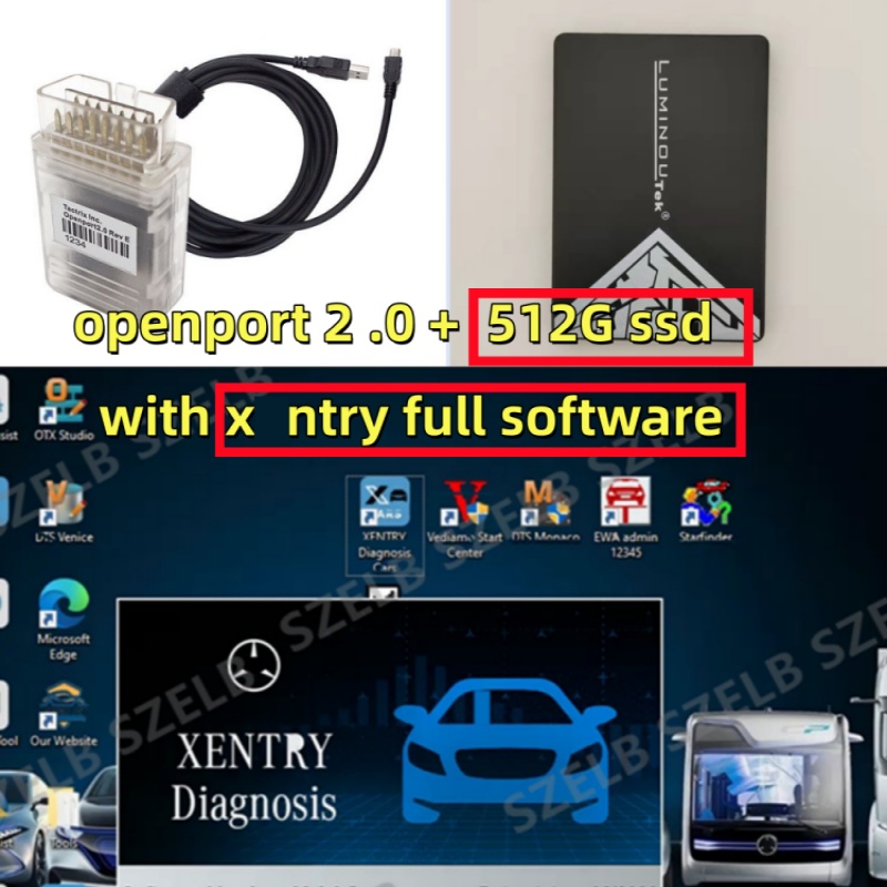 Auto Repair Shop Software - Il nuovissimo software diagnostico completo Xentry