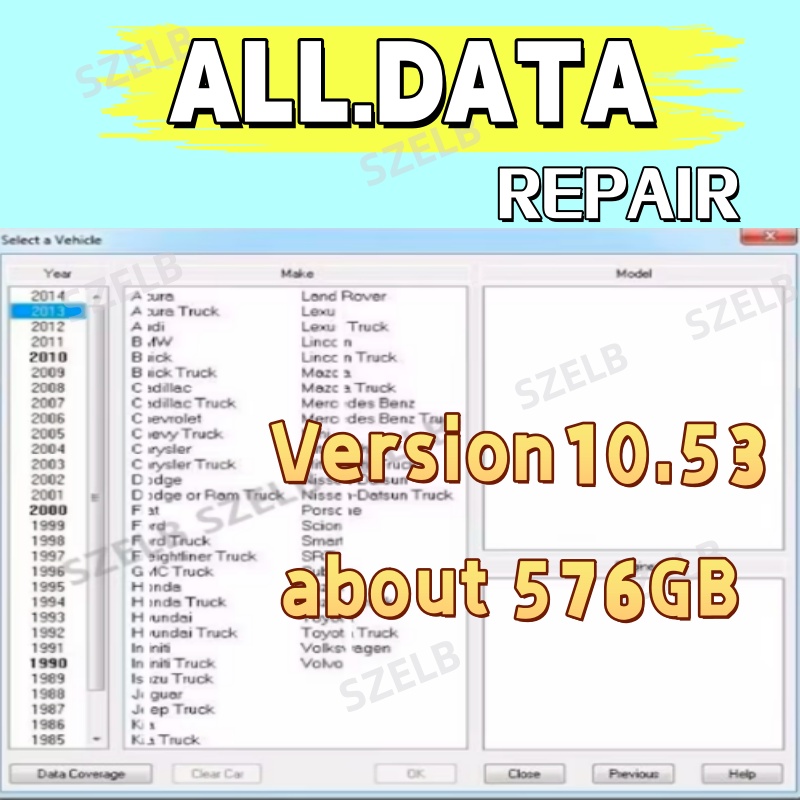 Auto Repair Shop Software - Aggiornamento Alldata 10.53 all'ultima versione del
