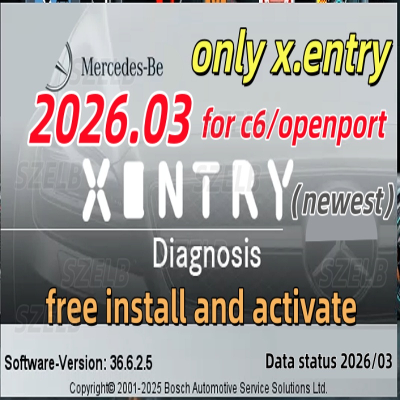 Auto Repair Shop Software - Nuovissimo software diagnostico Xentry 2026 per