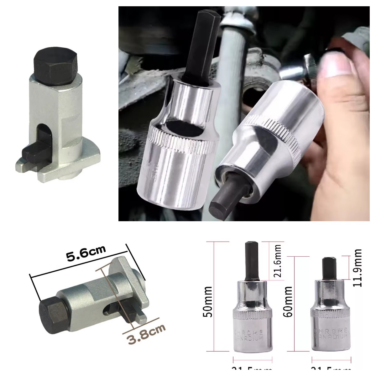 Engine Hoist Crane - Strumento per la rimozione dell'ammortizzatore idraulico
