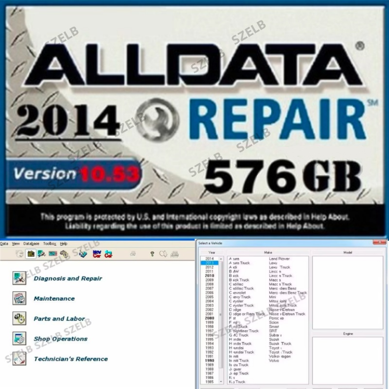 Software Alldata 7in1 più rece - Auto Repair Shop Software recensione e prezzo