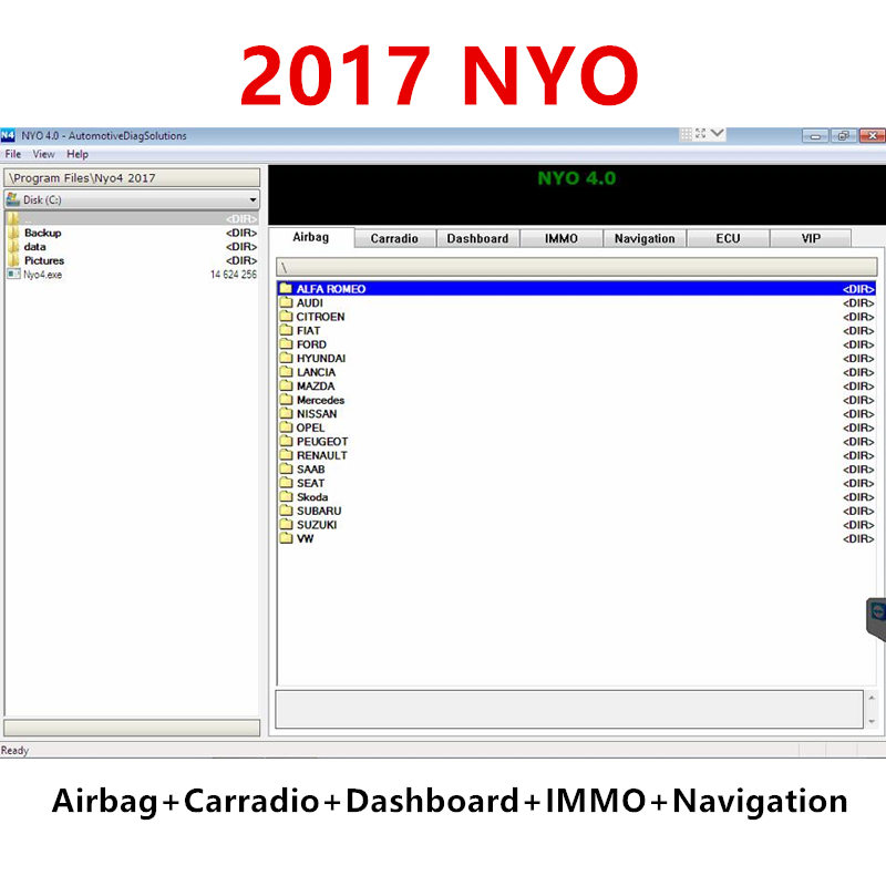 2017 NYO 4 Full Database Airba - Auto Repair Shop Software recensione e prezzo